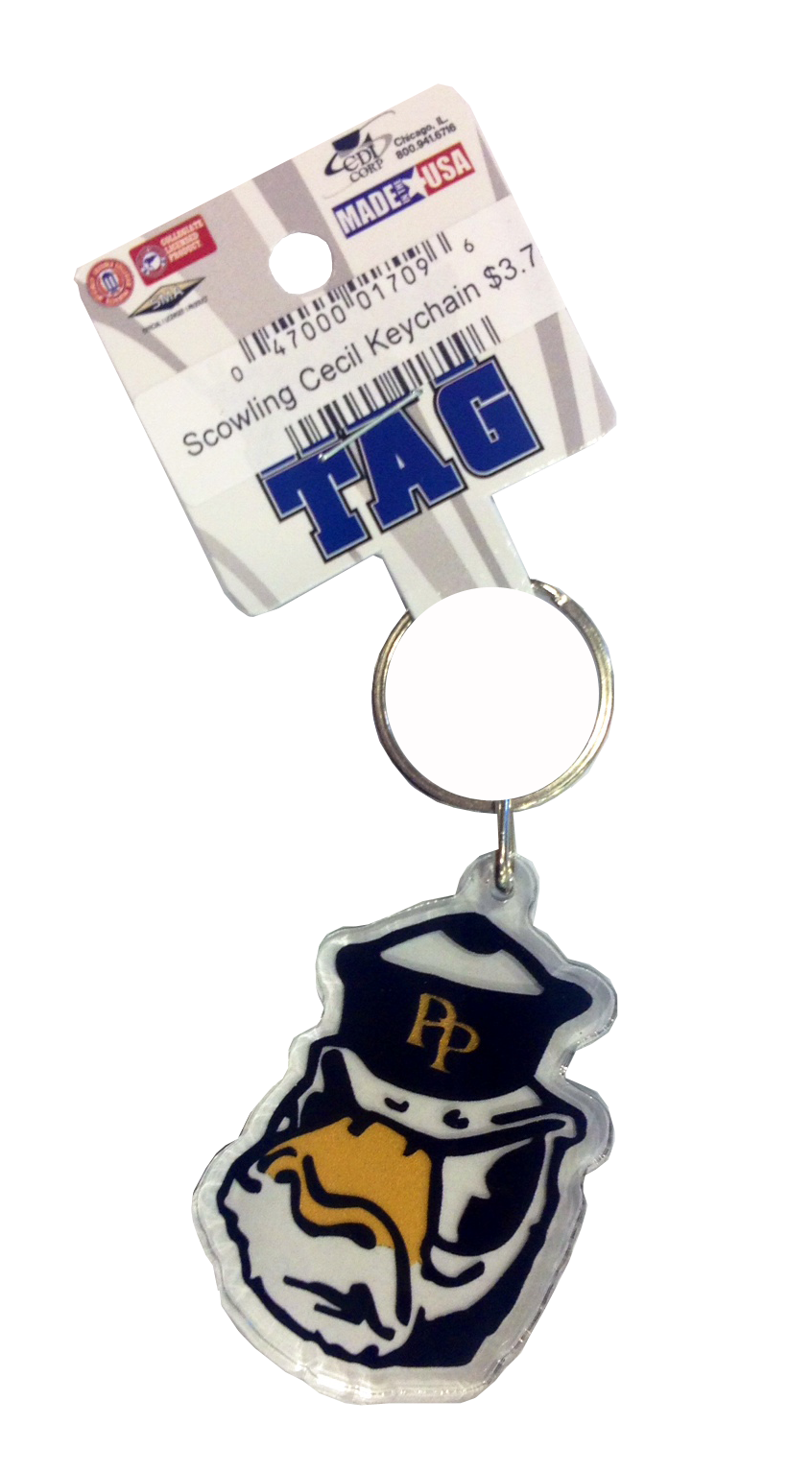 Scowling Cecil Keychain
