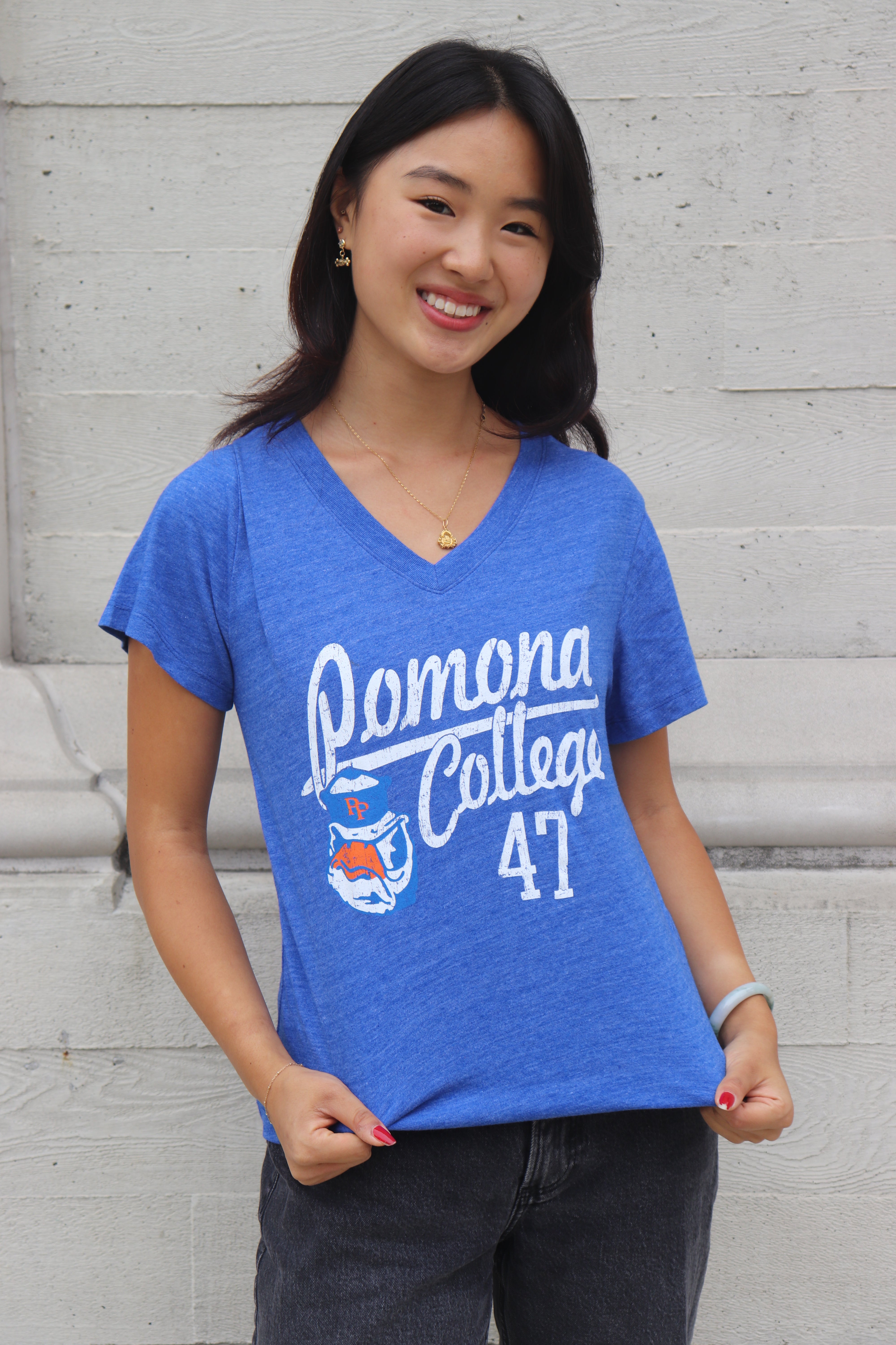 トップス KANDYTOWN COLLEGE LOGO Two Piece Sets Pomona College 47 V – ASPC Coop Store