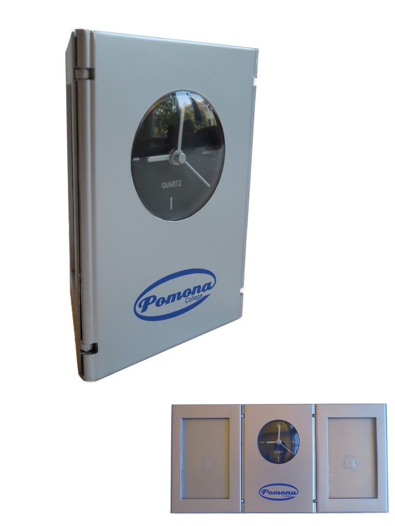 Tri-Panel Clock
