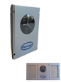 Tri-Panel Clock