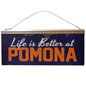 Pomona Tin Sign
