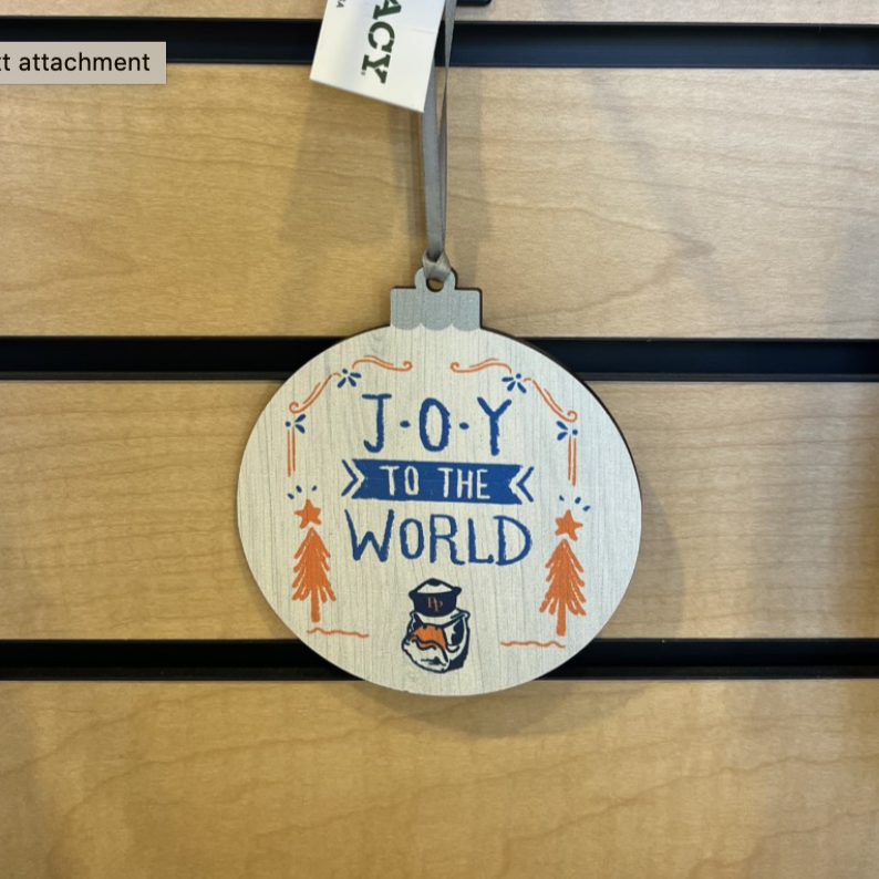 Joy to the World Ornament